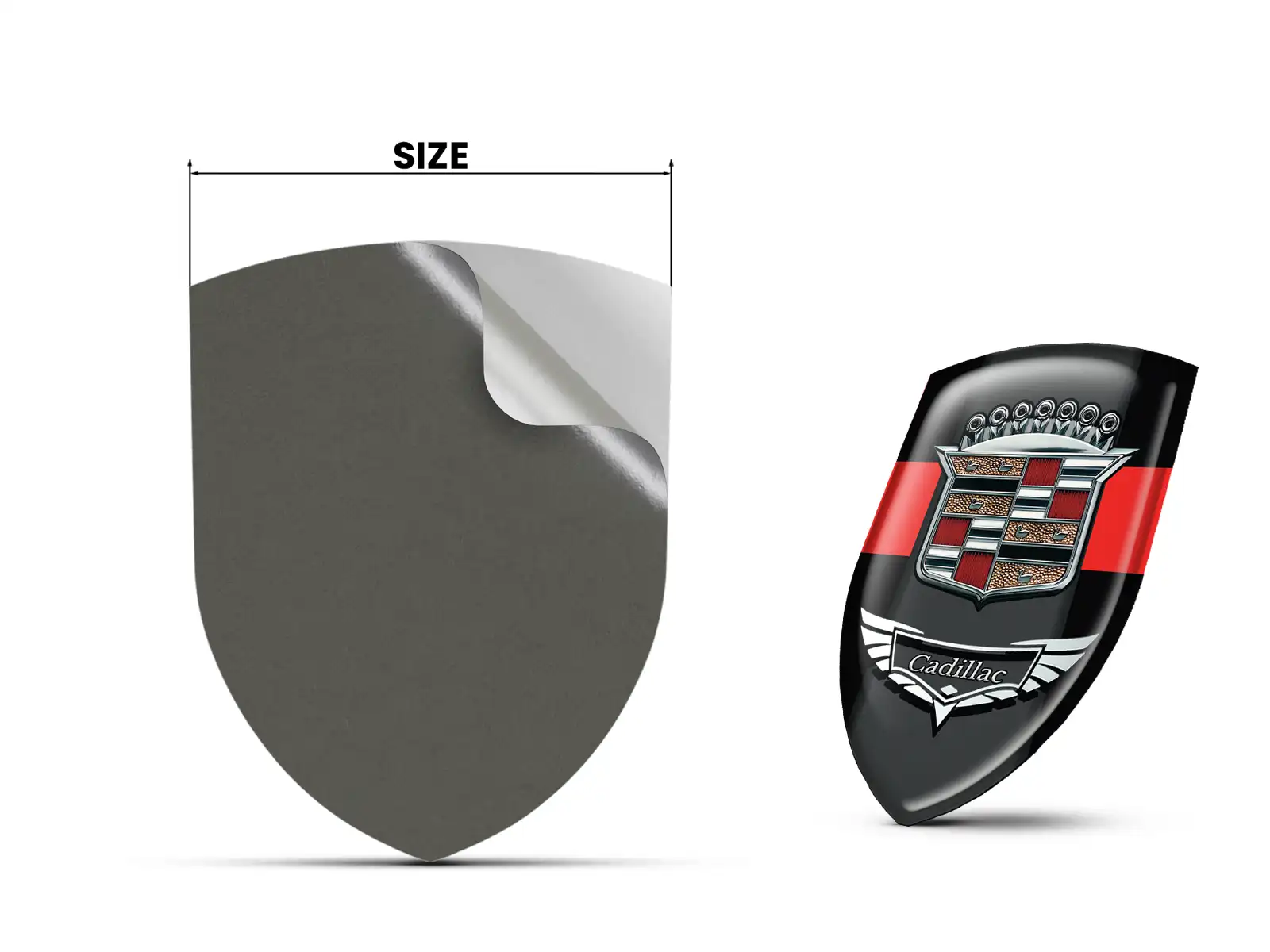 Cadillac Emblemas Auto Personalizados Estilo Máximo Duradero ST